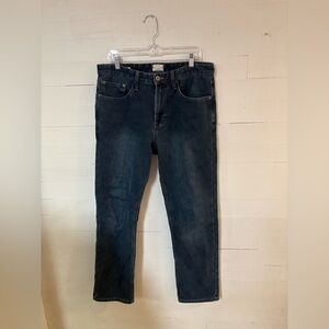 Weatherproof Vintage Fleece Lined Jeans Mens 34x32 Warm Winter Denim